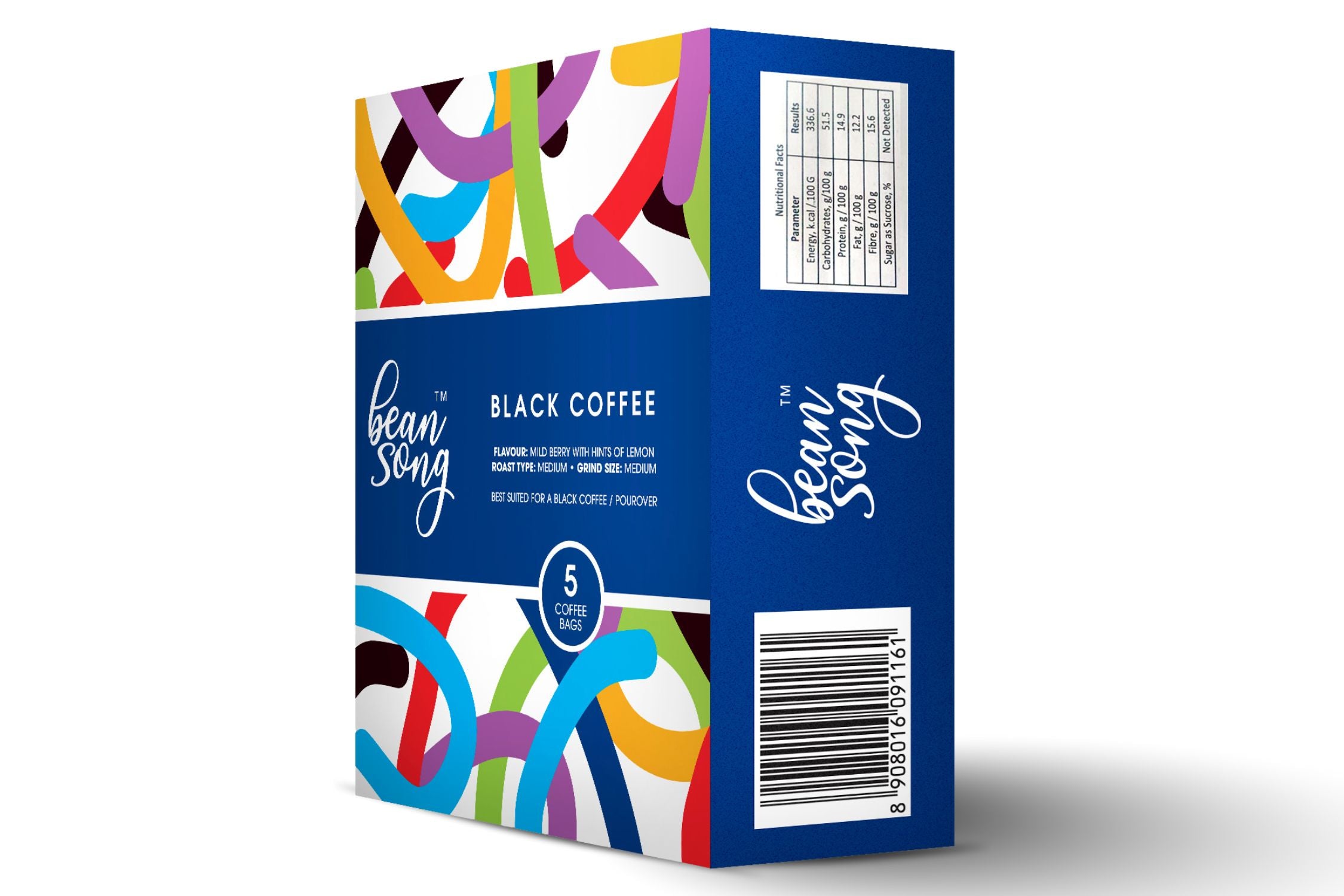 Black Coffee – Single Use Drip Bags(5 Pours)