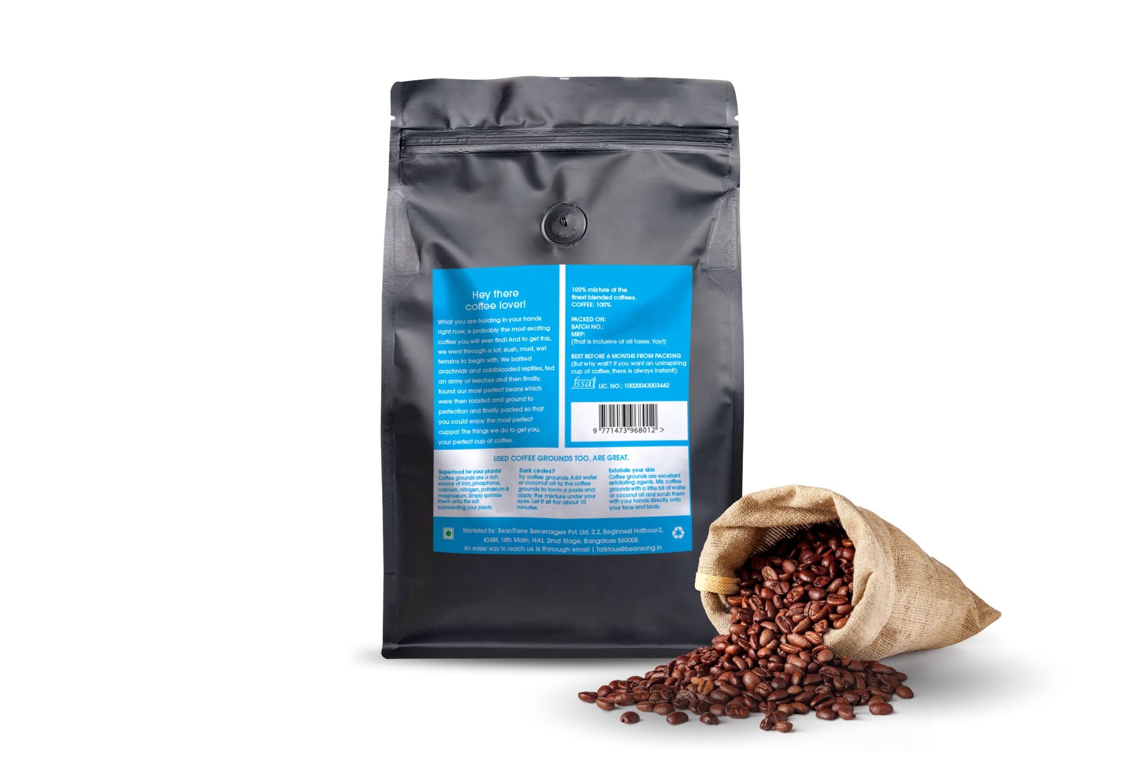 100% Pure Filter Coffee - Powder (500g)