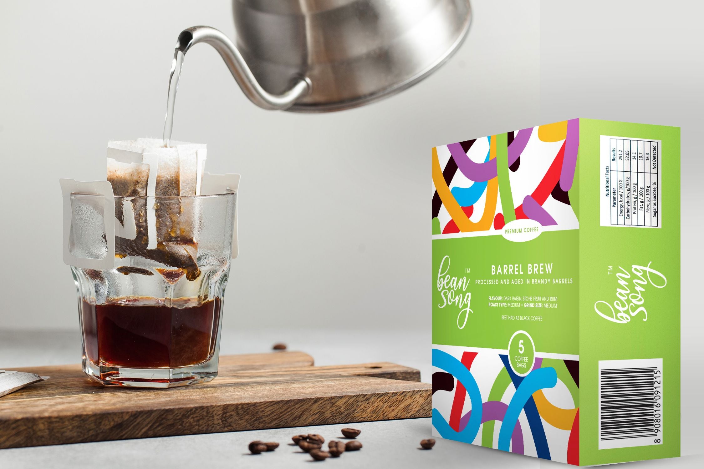 Barrel Brew – Single Use Drip Bags(5 Pours)