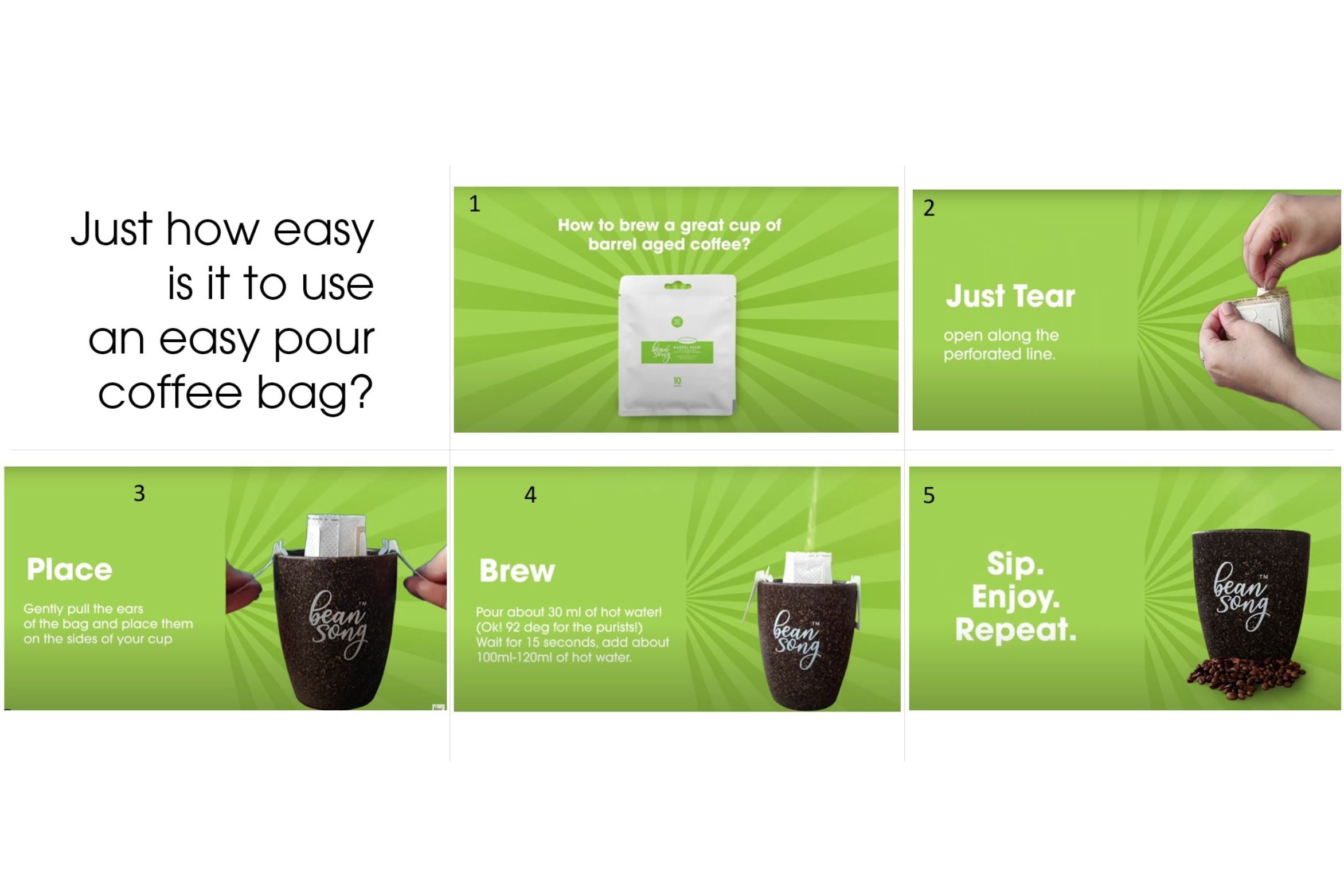 Barrel Brew – Single Use Drip Bags(10 Pours)