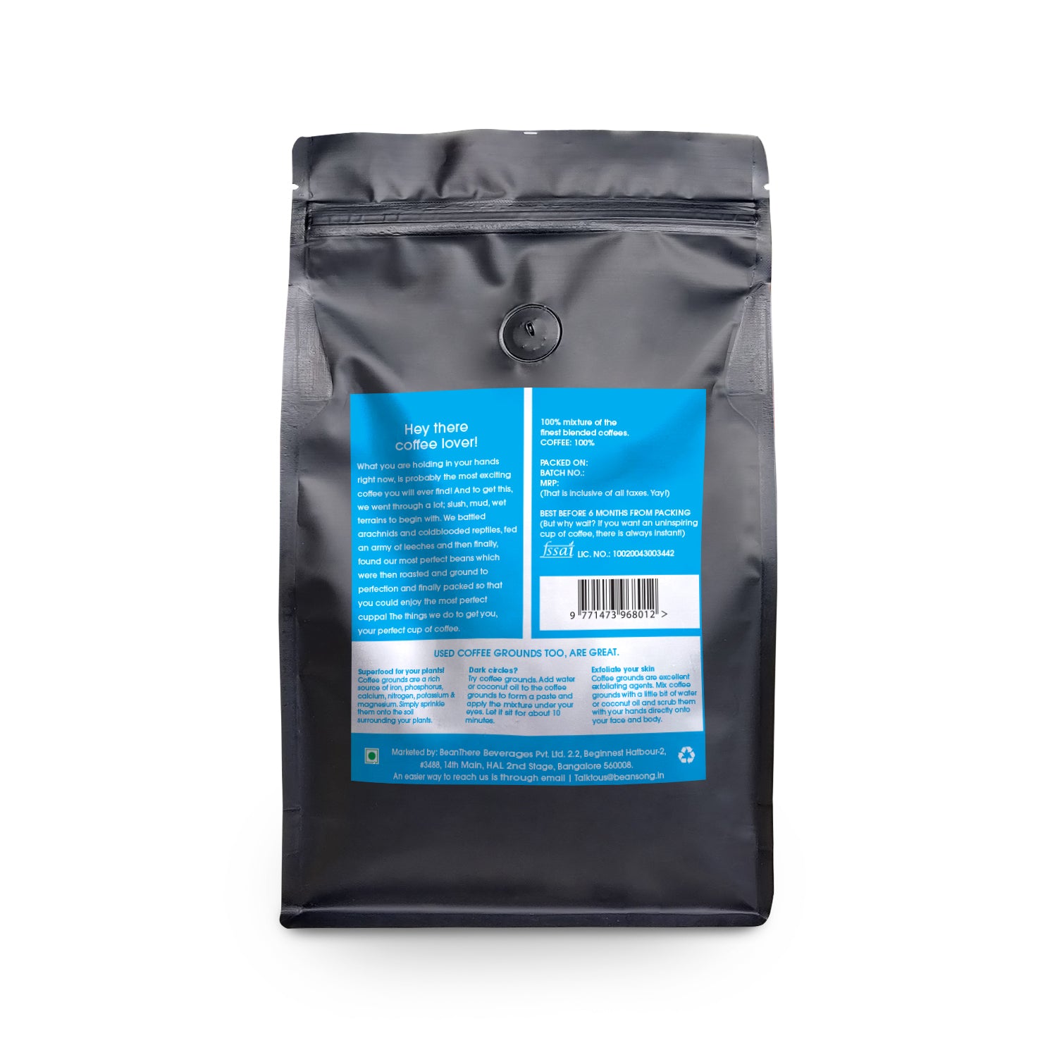 100% Pure Filter Coffee - Powder (250g)