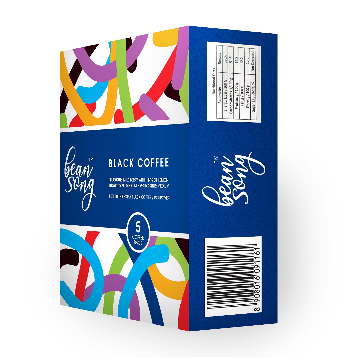 Black Coffee – Single Use Drip Bags(5 Pours)
