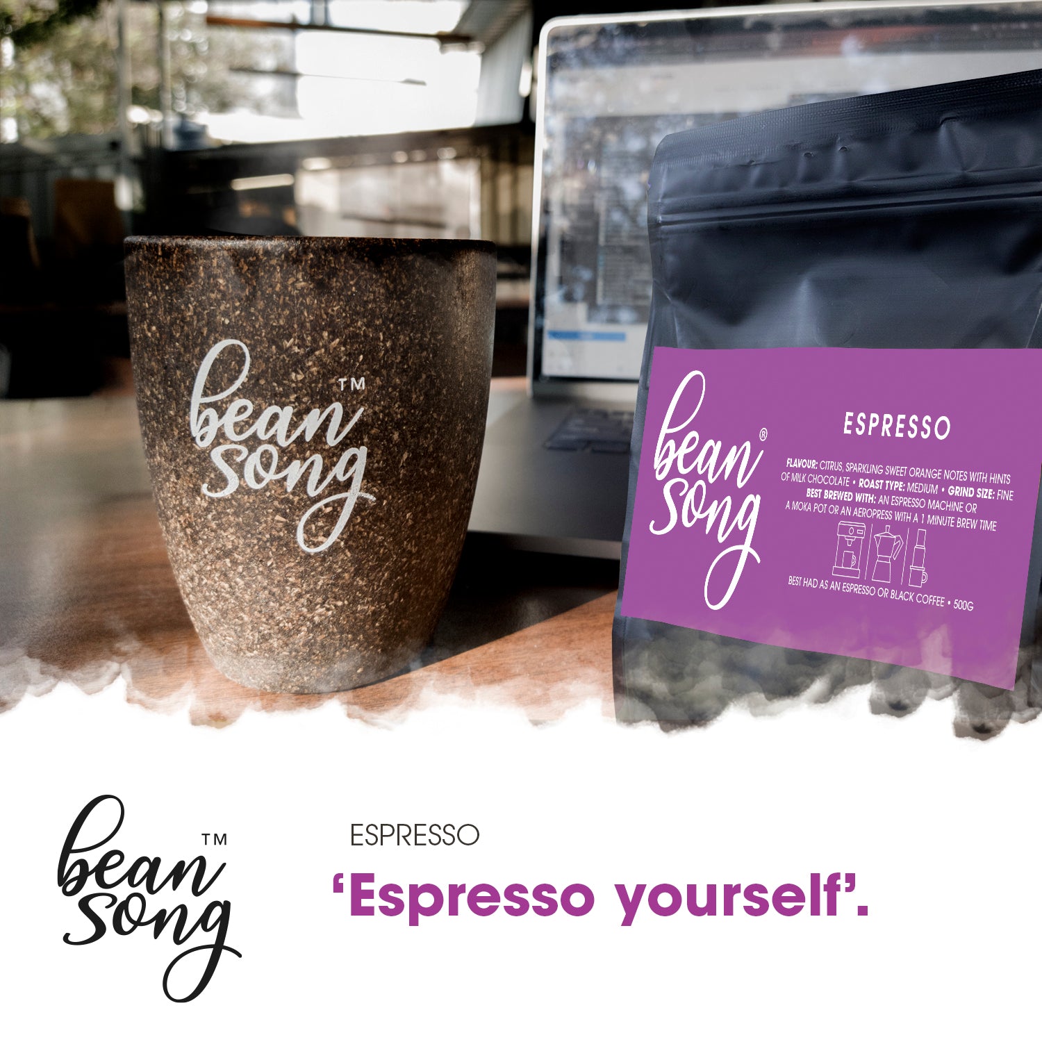 Espresso Coffee Powder(500g) – beansongcoffee